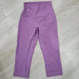 Lululemon Women's Align Ankle-Length Leggings Lavender Size 4